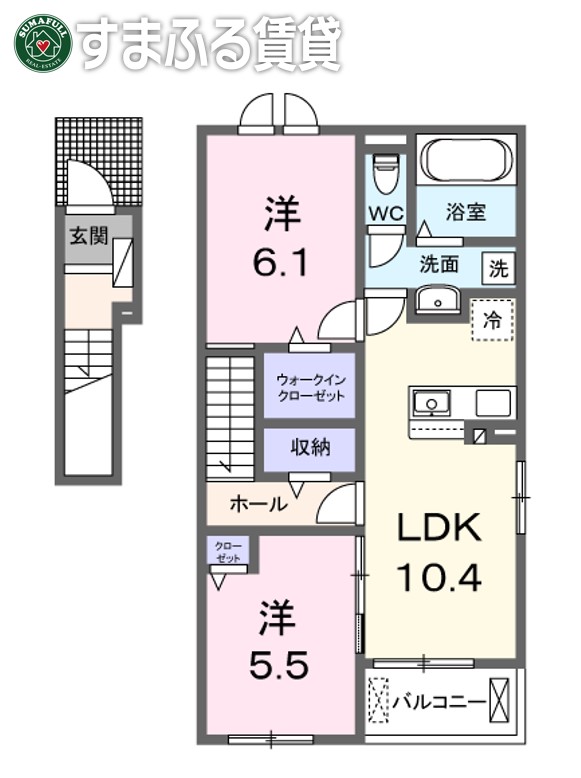 リヴェール・KIIの間取り