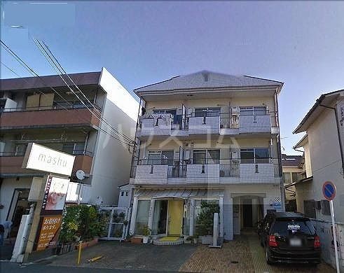 京都市西京区嵐山朝月町のマンションの建物外観