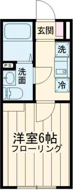 東京都葛飾区柴又６（アパート）の賃貸物件の間取り