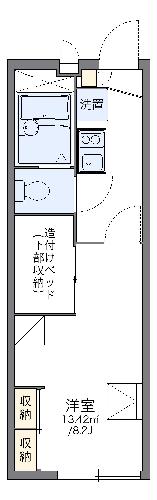 レオパレスみらいの間取り