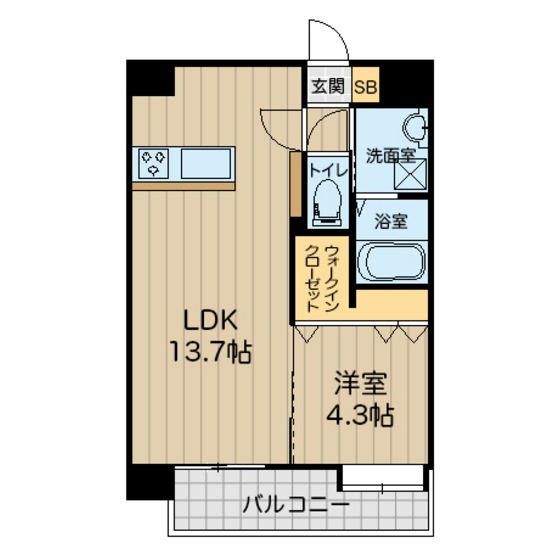 八王寺ツインタワーＥＡＳＴの間取り