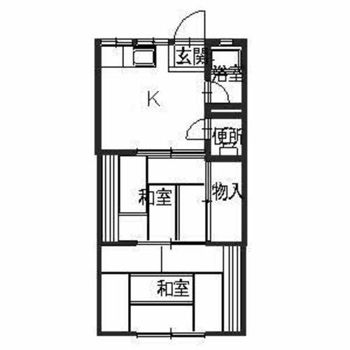 高砂市高砂町朝日町のアパートの間取り