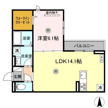 ＤＷＥＬＬ石垣東の間取り