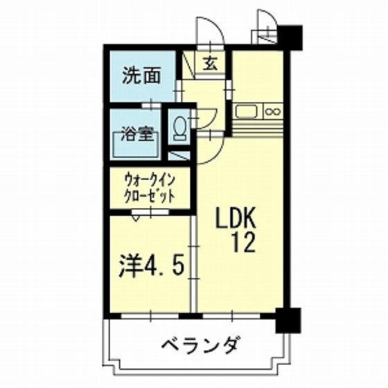 イーストヒルズの間取り