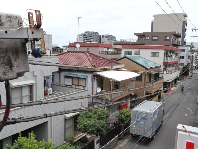 【川崎市川崎区旭町のマンションの眺望】