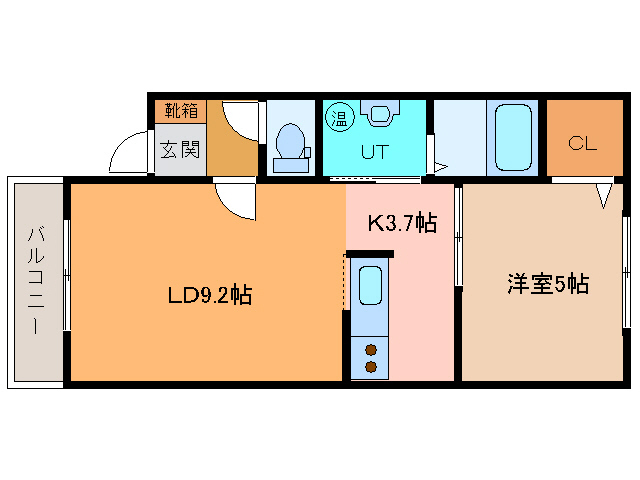 ラパーチェ813の間取り