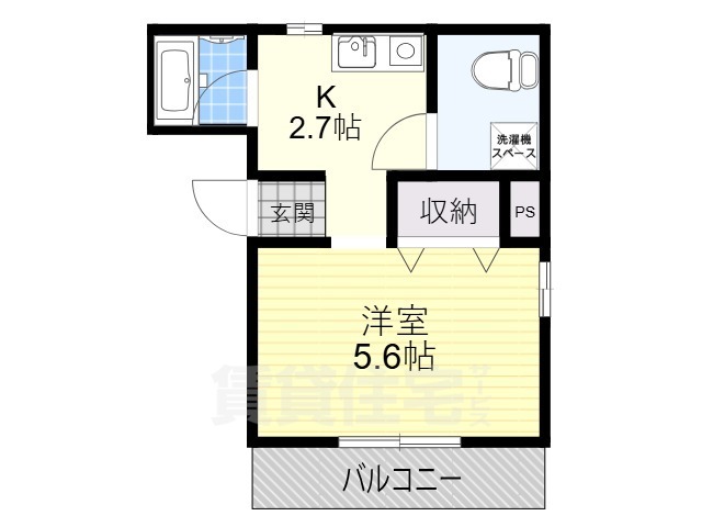 香里ニートネスの間取り