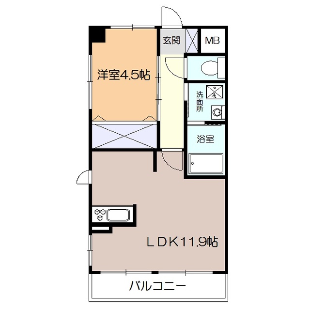 【スカイシャトーの間取り】