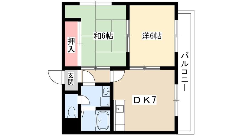 マンションミタニの間取り