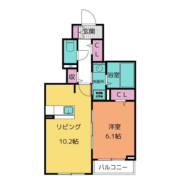 キングダムIIの間取り