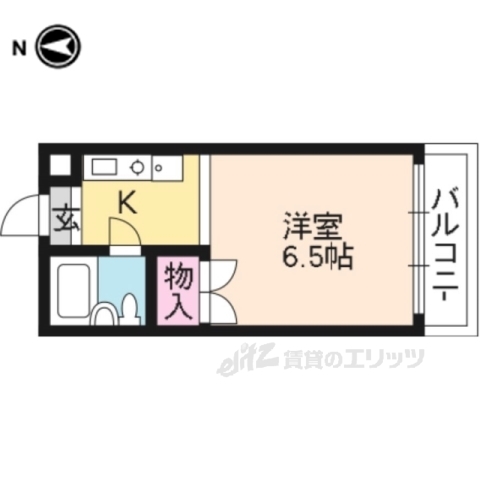 【メイプル渡辺１の間取り】