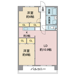 ワンダフルコートIIの間取り