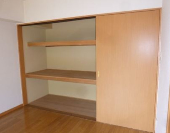 収納　たっぷりとした収納スペースです