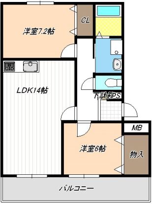 アルカディアIIの間取り