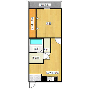 K2スクエアの間取り