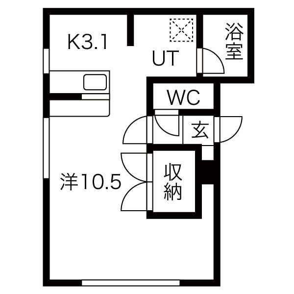 ＭＩＹＡＮＯＭＯＲＩ　ＦＬＡＴＳの間取り