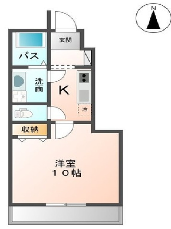 リライアンスAの間取り