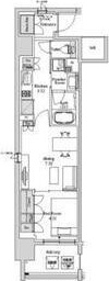 大阪市西区西本町のマンションの間取り