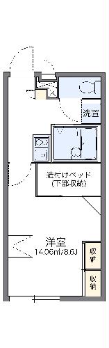 レオパレスエスポワールの間取り