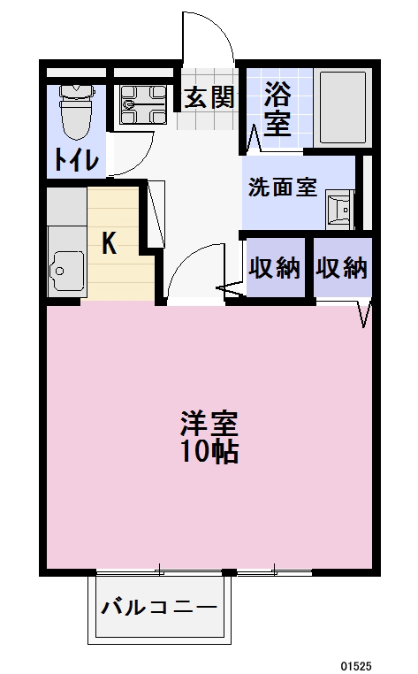 リヴィエールアリガの間取り