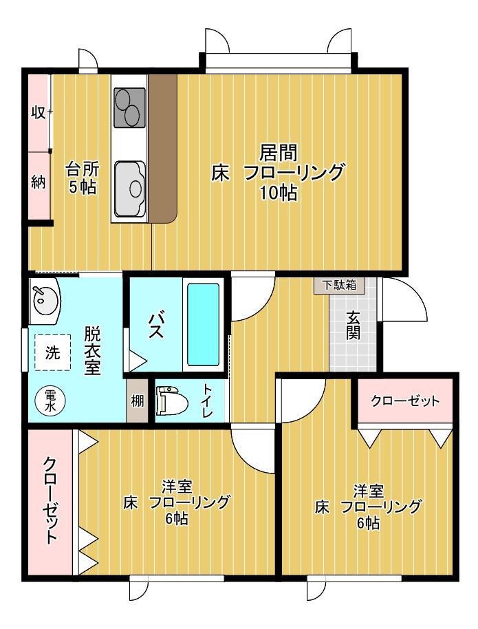 ハイブリッド２０の間取り