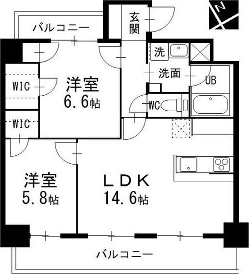 メイプルグラン本山の間取り