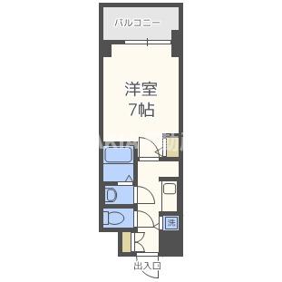 S-RESIDENCE都島の間取り