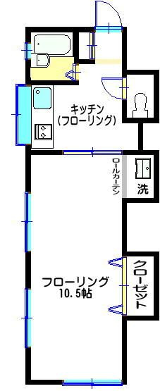 高砂荘の間取り