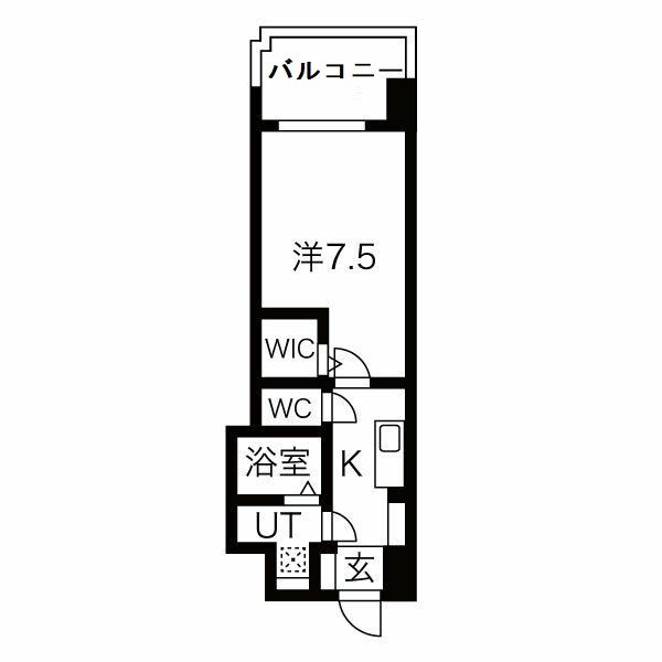 ミラージュパレス都島本通の間取り