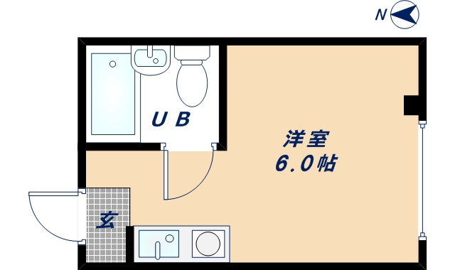 YOUハイム寿の間取り