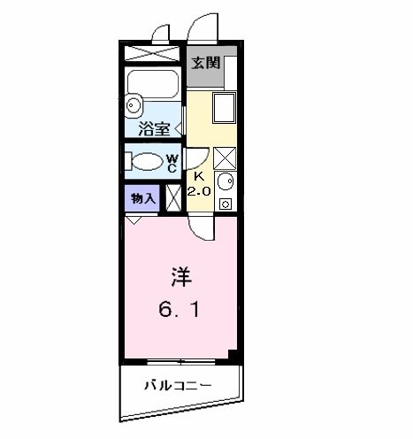 メゾンドティファニーの間取り