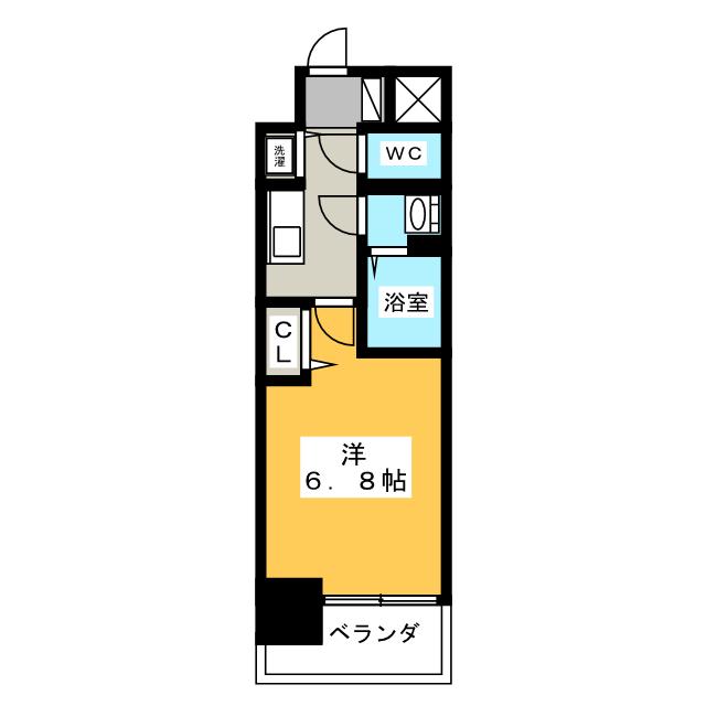 プレサンス上前津グレースの間取り