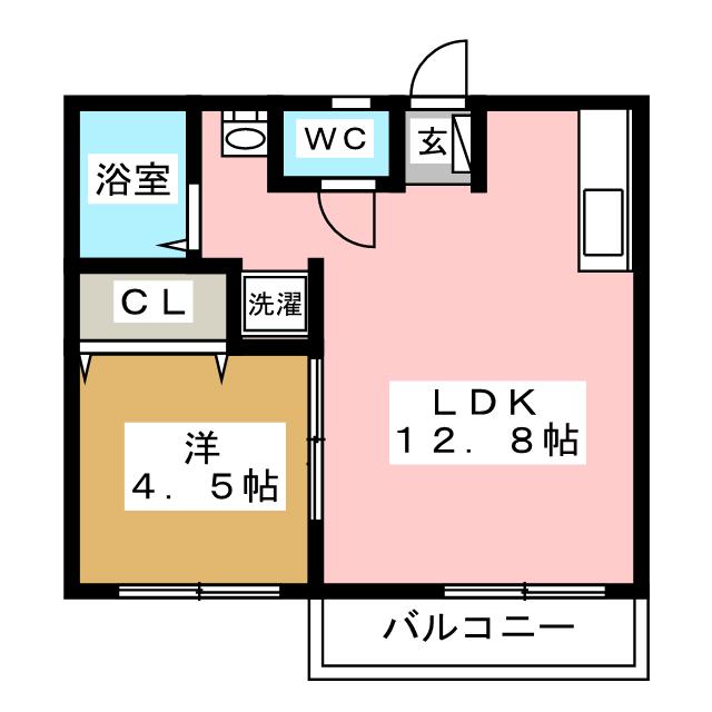 エステート稲垣の間取り