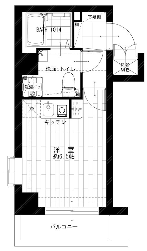 ライオンズマンション横浜第3の間取り