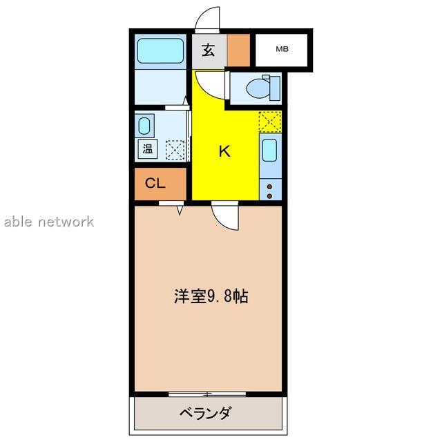 ハイブリッジの間取り