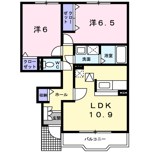 アンダンテの間取り