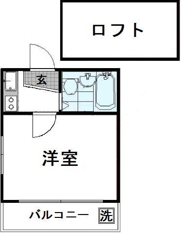 メゾンアルカンシエルIKEBUKUROの間取り写真