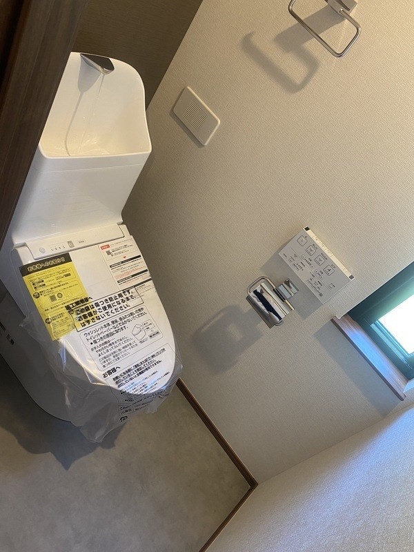 トイレ　ウォシュレット付きのトイレ♪