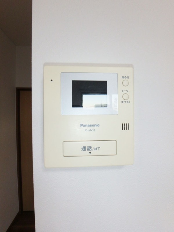 セキュリティ　モニターホン付きで来客時も安心です♪