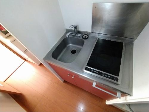 キッチン　シングルレバー設置