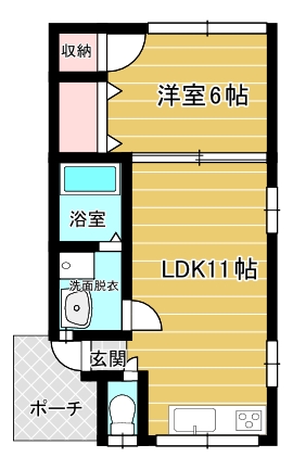 アルメリア白岩_間取り_0