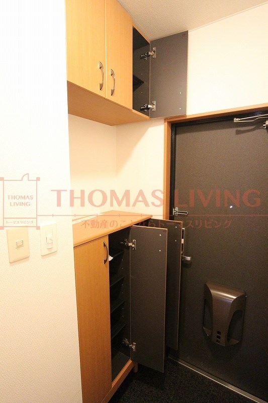 玄関　写真は別号室です。