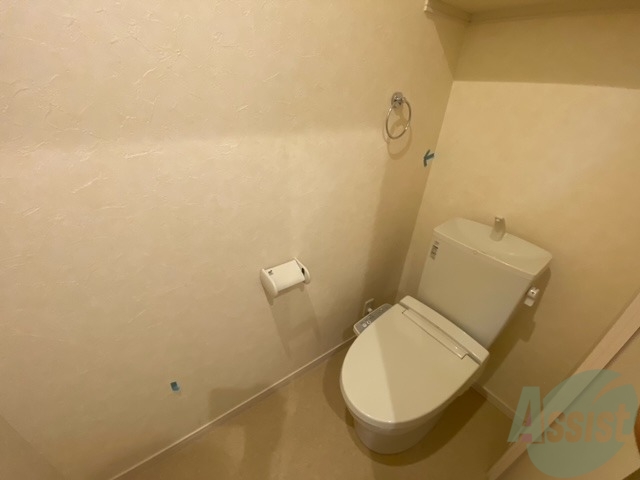 トイレ　嬉しいウォシュレット機能付きです。シャワートイレは便利ですね