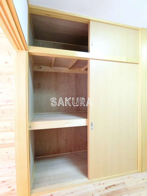 収納　お荷物の多い方でも安心のクローゼット付き♪