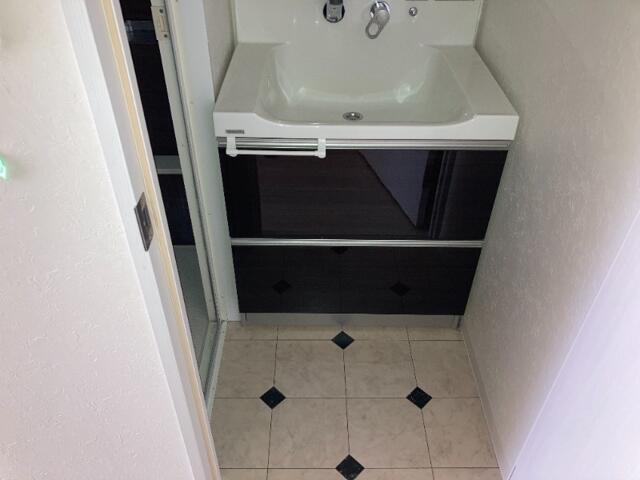 洗面設備　他号室の写真です