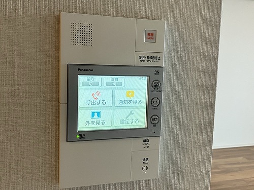 その他設備　モニタ付きインターホン