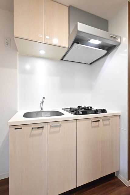 キッチン　システムキッチン（2口ガスコンロ）