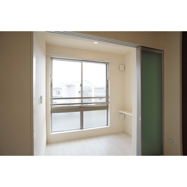 バルコニー　インナーバルコニーなので雨の日も安心