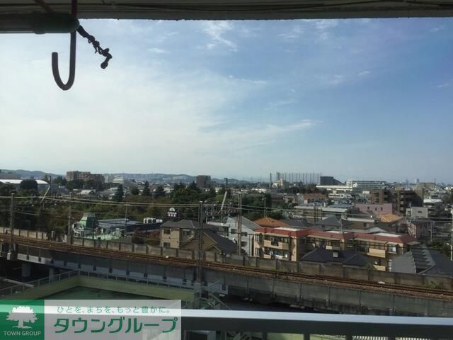 眺望　タウンハウジング調布店まで♪