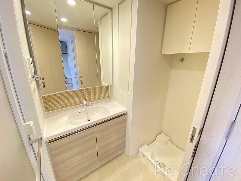 洗面設備　モデルルーム